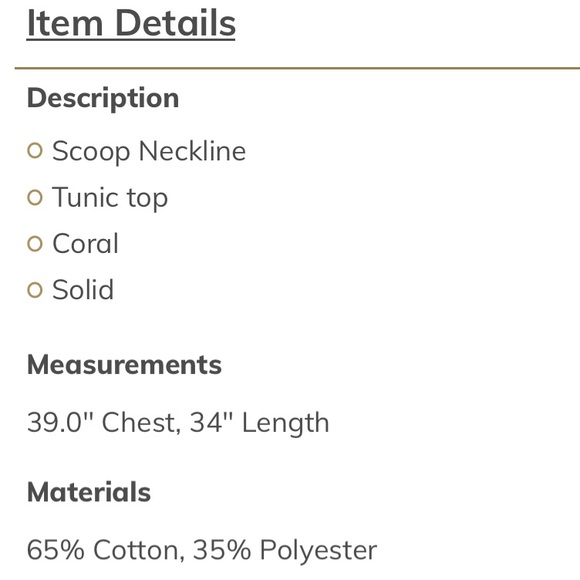 Cap Sleeve "Hit the Slopes" Tunic in Peach - Picture 8 of 8